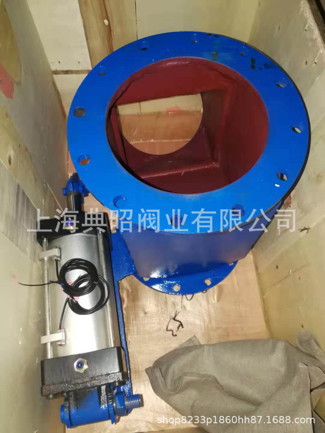 气动三通放料阀 气动三通卸料阀 气动三通下料阀 三通翻板阀