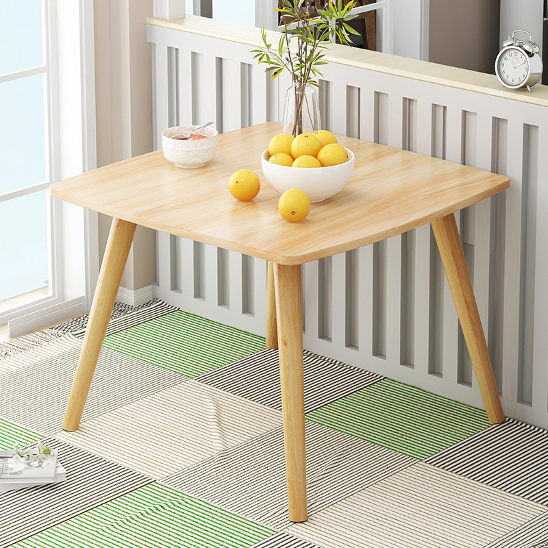 餐桌家用餐桌椅组合现代简约饭桌北欧餐桌小户型4人长方形饭桌子