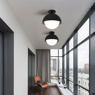 过道阳台灯玄光走廊衣帽间花苞灯吸顶灯创意个性现代简约入户门灯