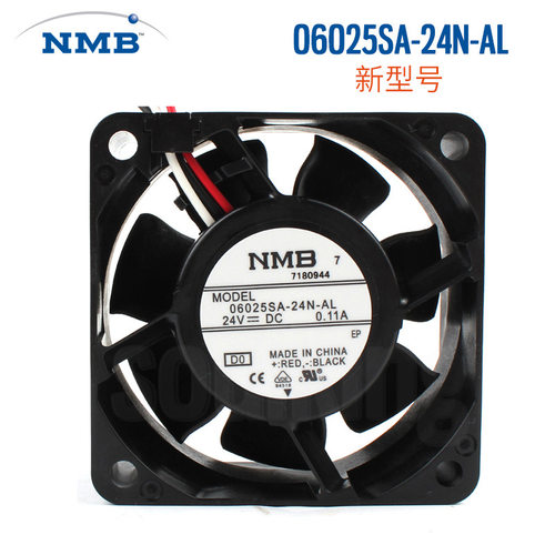 全新NMB 2410ML-05W-B59新型号06025SA-24N-AL 24V发那科风扇