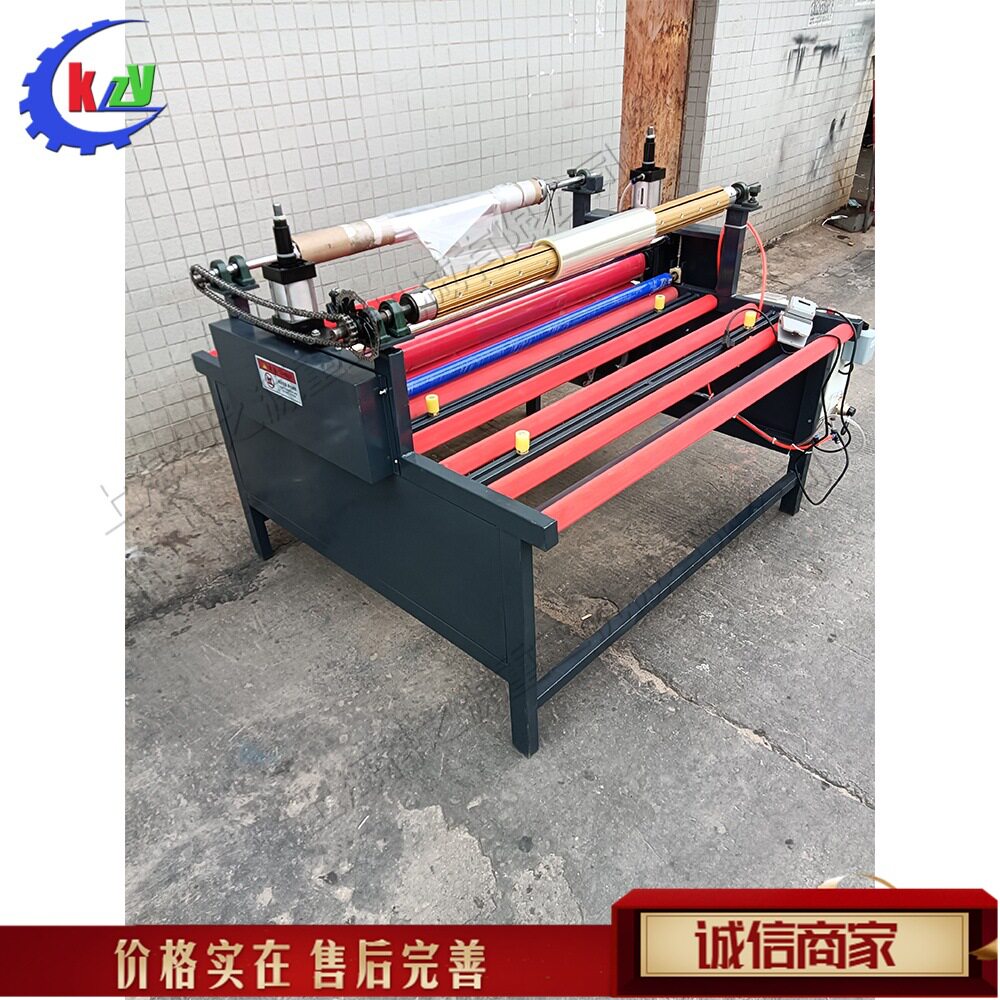 玻璃移门覆膜机 瓷砖橱柜门自动手动一体机 工厂用晶钢门贴膜机