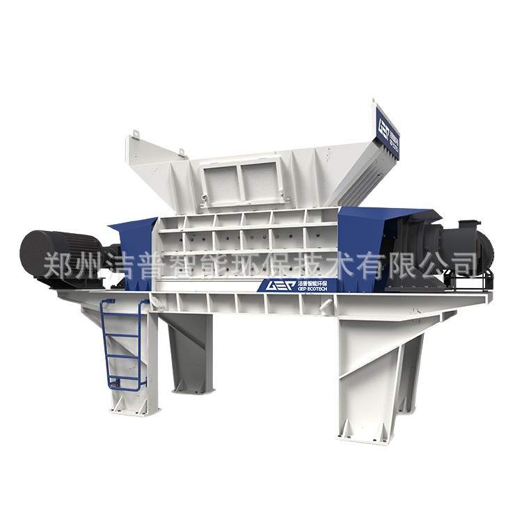 薄铁皮大铁桶撕碎机 铁桶破碎机成套设备 大铁桶撕碎机 金属破碎