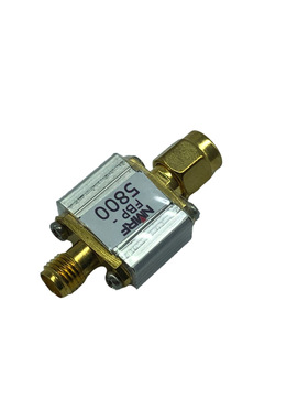 5.8G无线通讯系统专用带通滤波器SMA接口3dB通频带5450 -6100 MHz