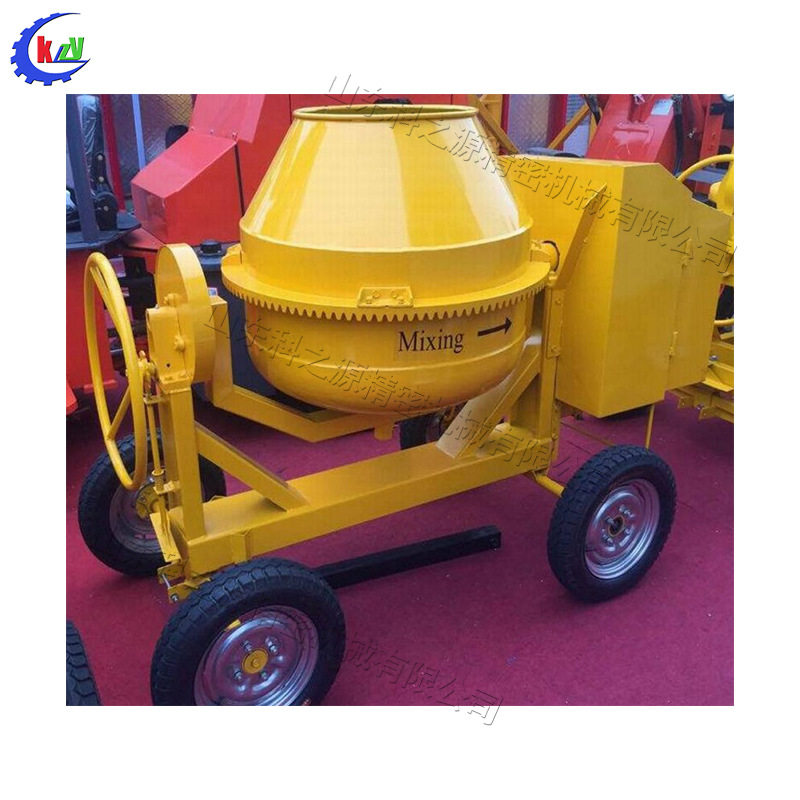 汽油柴油混凝土拌料机移动便捷式混凝土搅拌设备小型自载搅拌器