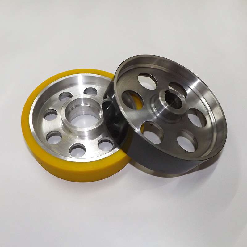 押出机设备用计米轮 包胶计米轮喷瓷硬氧计米轮压轮各种型号订 做