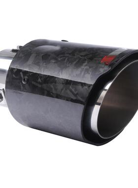 尾喉工厂63-89mm锻造碳纤维尾喉2.5寸天蝎AK真碳纤锻造纹排气尾喉