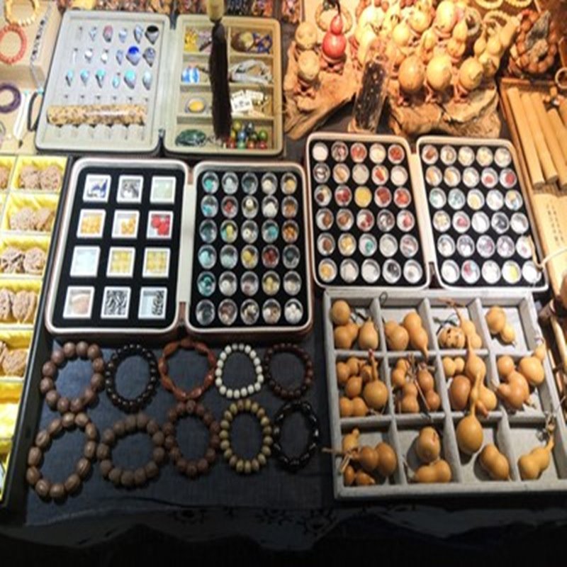 60圆方珠宝饰品裸石盒展示盒戒面盒子收纳盒宝石盒裸钻盒文玩道具