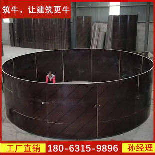 圆形水池模板大直径圆弧形污水井污水厂水池模具发电厂烟塔水塔模