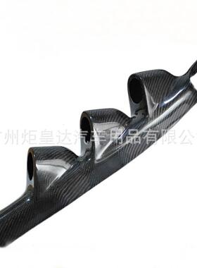 专用于09-12款劳恩斯酷派碳纤仪表座改装3孔仪表罩碳纤仪表罩