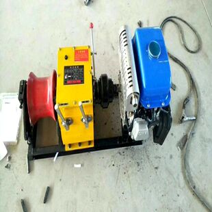 电力机动绞磨3吨 5吨汽油动力绞磨厂家 牵引绞磨 拖拉机绞磨机