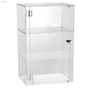 防尘罩透明高透亚克力收纳箱亚克力板展示盒大号可开门