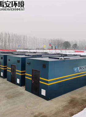 20T/D地埋式MBR膜一体化污水处理设备YASH-20T农村环境治理设备