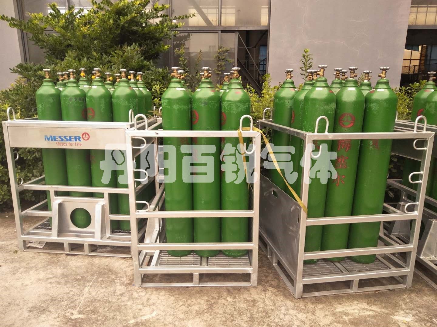 厂家批发16甁组/20甁组热镀锌充装用散瓶架/花篮/散装格 质量保障
