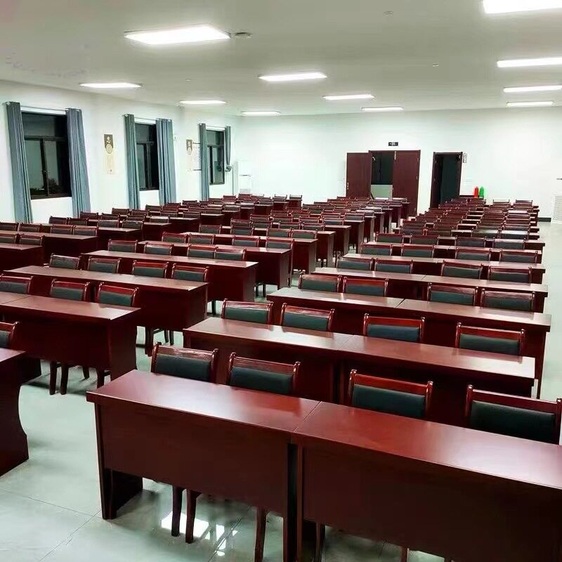 双人会议桌长条桌办公桌培训桌子油漆三人位条形桌会议室桌椅组合