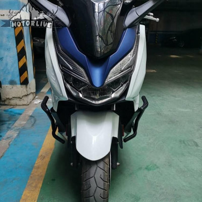 适用 佛沙350 N防SS350 Forz350 Forza300改装发车a身保护杠摔杠