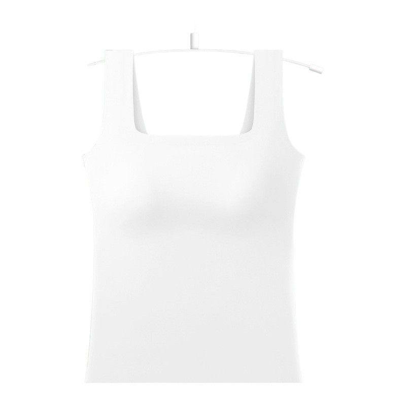 冰丝无痕美背背心女夏季薄款带胸垫内搭外穿方领美背内衣少女上衣,女士内衣/男士内衣/家居服,保暖背心,淘宝优惠券,粉丝福利购,淘宝优惠卷