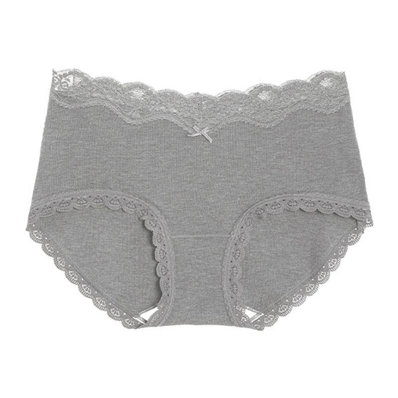 GOOD FA 2025年秋冬晴纶竖条磨绒舒适包臀蕾丝花边内裤 25576,女士内衣/男士内衣/家居服,女三角裤,淘宝优惠券,粉丝福利购,淘宝优惠卷