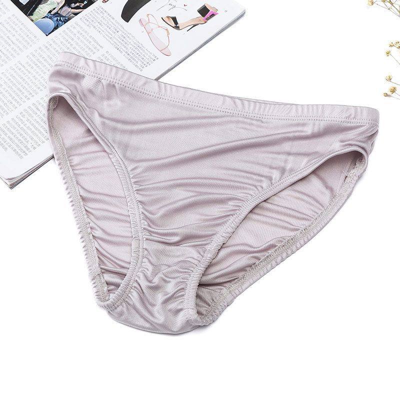 真丝内裤女 桑蚕丝三角短裤包边耐磨舒适透气不卡档薄款简约夏季,女士内衣/男士内衣/家居服,男三角内裤,淘宝优惠券,粉丝福利购,淘宝优惠卷