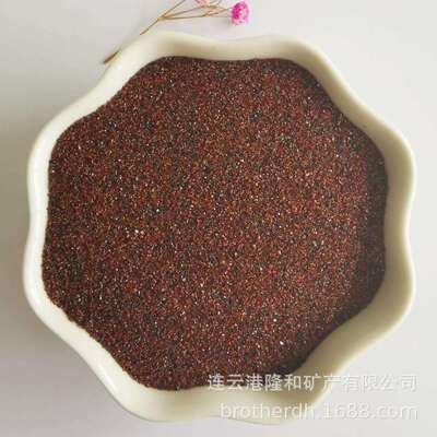 喷砂除锈石油管道石榴石磨料20-4030-60目15312133044