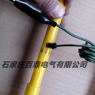 地铁接触网用高压直流验电器 带声光提示直流1500v验电器 测电笔