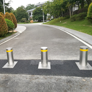 长期生产学校挡车防冲撞液压自动升降柱路障固定可拆卸成品车挡桩