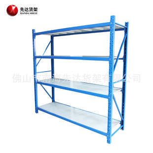 200KG 仓储货架 层 地摊仓库货架 库房铁架 轻型货架 工厂直销