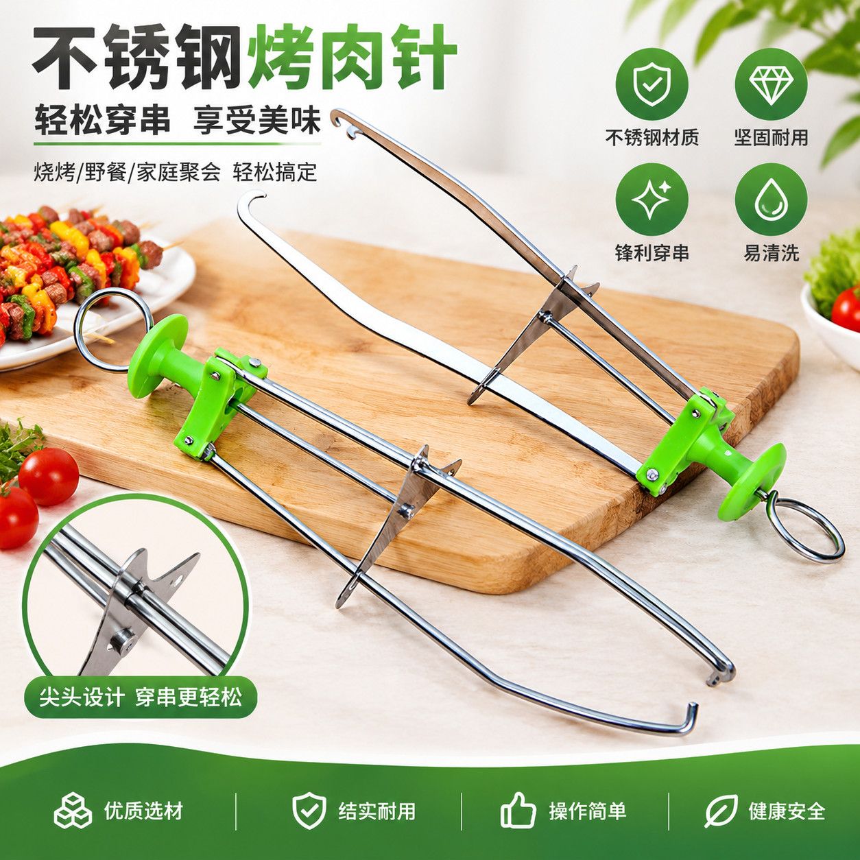 蒸菜家用厨房不锈钢三爪提盘器三角爪夹子取碗盘子防烫夹工具