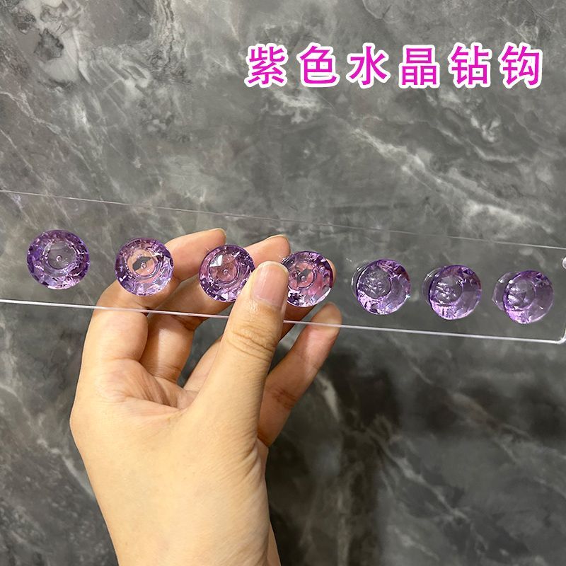 门后壁挂镜柜首饰收纳架戒指手链项链饰品墙面免打孔挂式展示架