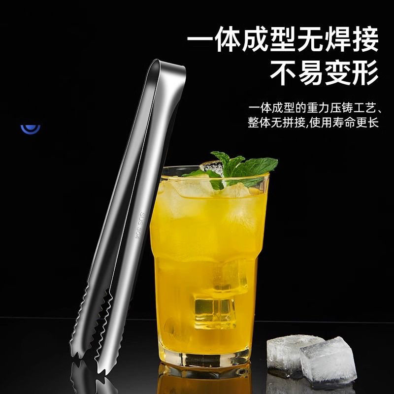 不锈钢冰夹冰块夹食品夹面包夹毛巾夹水果夹烤肠柠檬夹冰钳食物夹