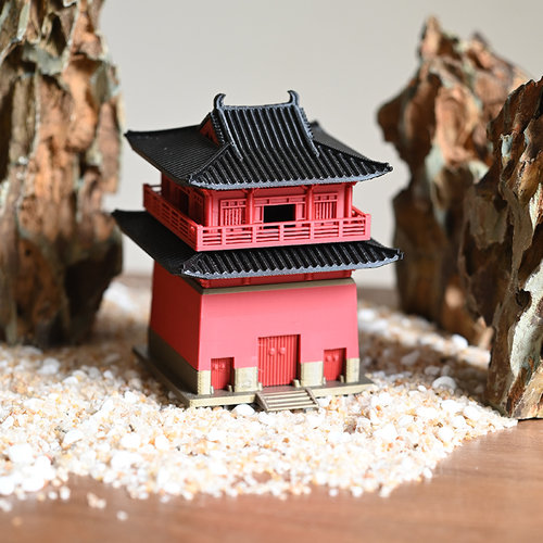 3D打印精致细节丰富古建筑