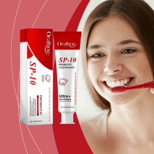 Probiotic Toothpaste Gentle Cleaning Tooth Care Reduces Stai