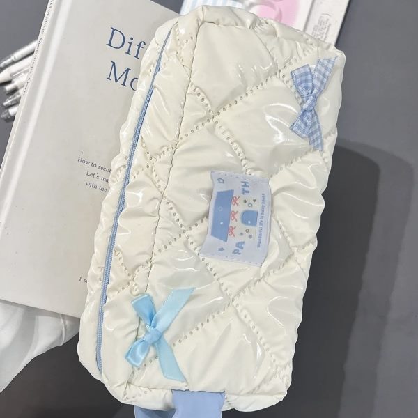 高颜值大容量少女心文具笔袋女ins笔袋新款收纳化妆包学生沫夏生