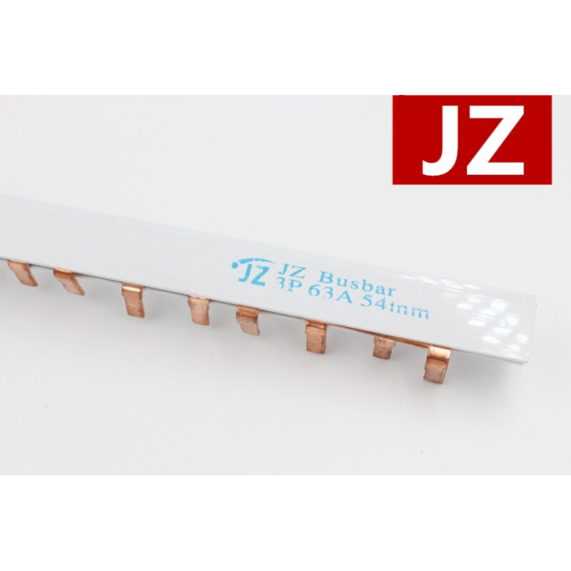 JZ三相铜排连接断路器汇流排 3相连接排 3P紫铜汇流排加厚54MM