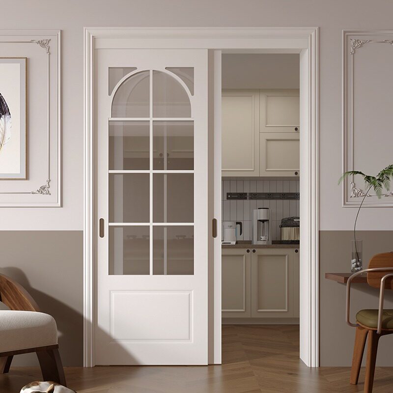 满300减20进口实木卧室门