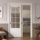 实木推拉门卧室门玻璃门定制法式 折叠门室内门阳台门双开门厨房门