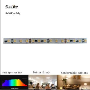 Ra98首尔Sunlike3030LED灯带24V紫基柔和护眼超长恒流20米无压降