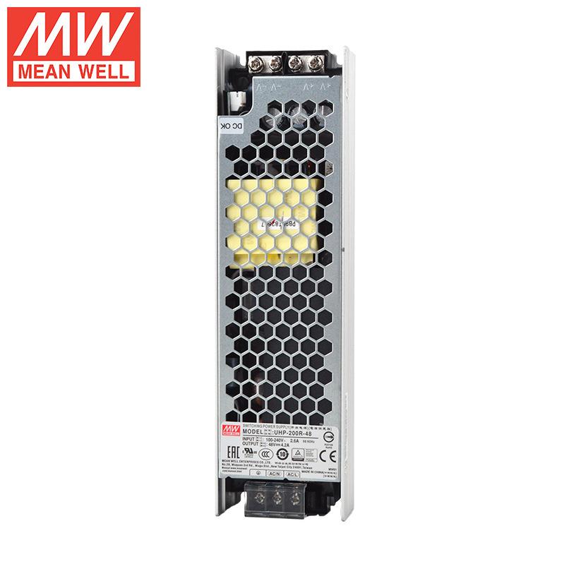 明纬UHP-200R开关电源3.3V4.2V5V12V15V24V36V48V55 200W冗余功能