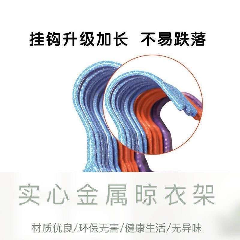 【严】杰利来衣架家用加粗挂衣加大衣服衣撑成人学生宿舍晾晒衣架