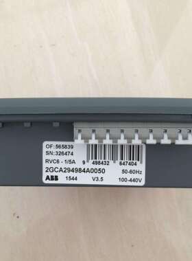 ABB功率因数控制器RVC-10;2GCA294985A0050