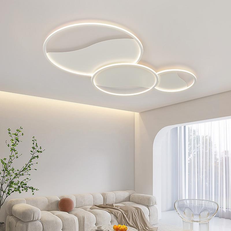 全光谱客厅主灯现代简约大气吸顶灯led超亮2023新款中山灯具全屋