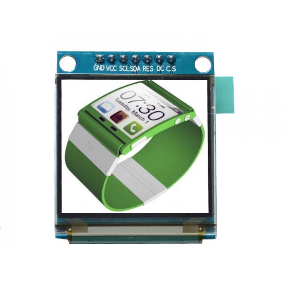 1.5寸彩色OLED 128X128显示屏 彩色液晶屏显示器件显示屏 lcd