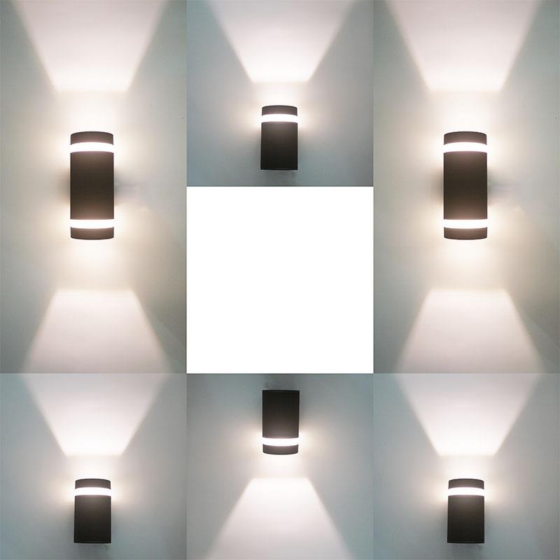 满减双头led户外壁灯防水阳台壁灯现代简约防雨室外壁灯庭院壁灯