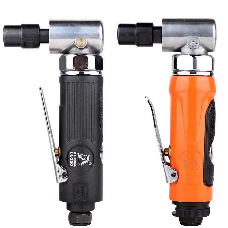 ULEMA 气动弯头风磨机直角气磨机90度风动刻磨机打磨机抛光砂轮机