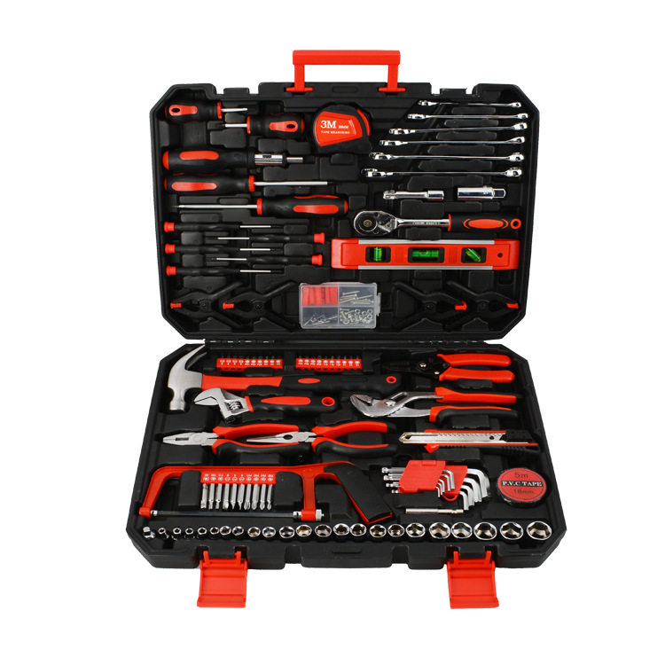 家用手动两用扳手工具套装158件