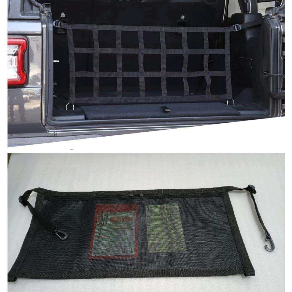 牧马人行李网 储物整理器配件 JK JL 2门 4门 2018 2019 2020 202