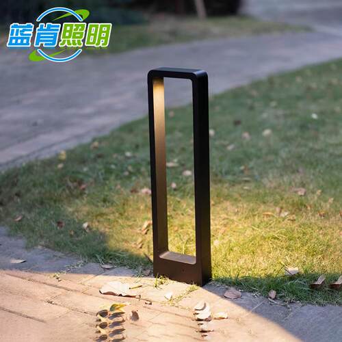 户外防水草坪灯拱门型简约现代景观民宿别墅庭院花园地插草坪灯
