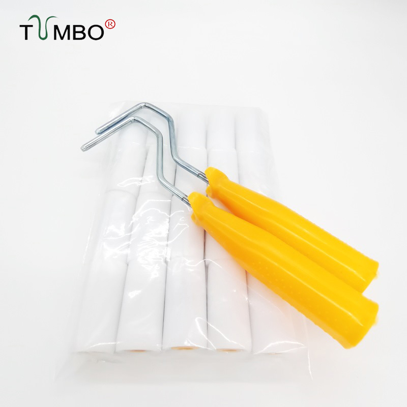 工厂直销TUMBO2寸直径2.5cm油性海绵滚筒刷高密度不掉毛补漆修边