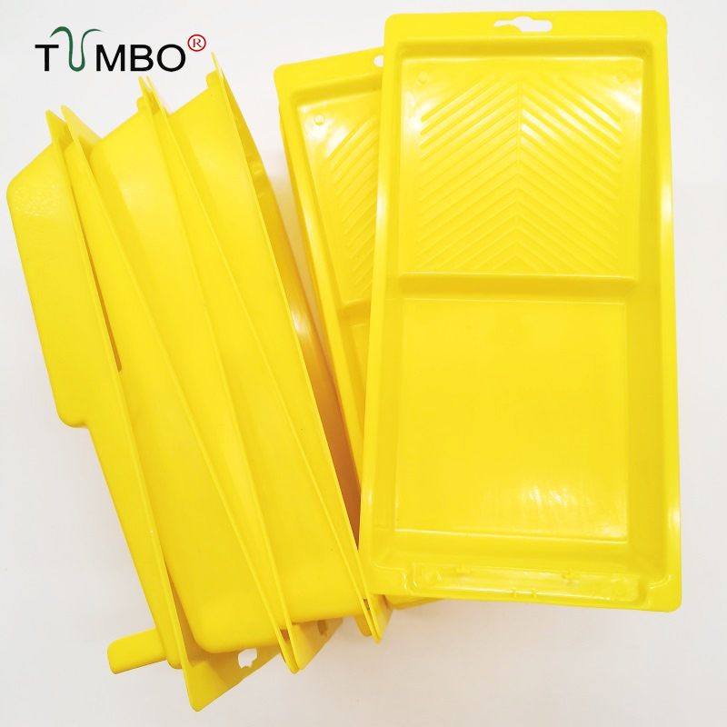 工厂直销TUMBO4寸海绵刷漆刷墙工具油漆刷乳胶漆滚筒刷涂料滚托盘