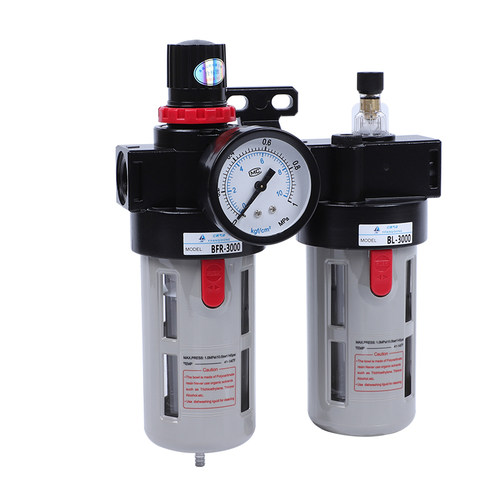 油水分离器空压机调压阀气源过滤处理器二联件AFC2000BFC30004000