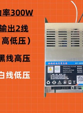 油烟净化器专用高压电源盒无烟净化烧烤车电源控制器高压包发生器